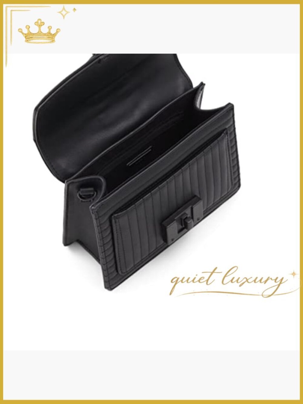 Synthetic Leather Satchel, Top Handle, Faux Leather Crossbody - Picture 3 of 5